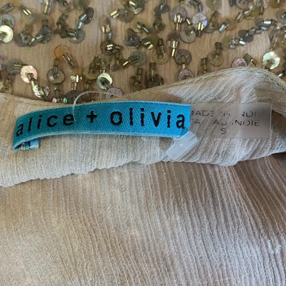 alice + olivia Sequin Top - Picture 4 of 5